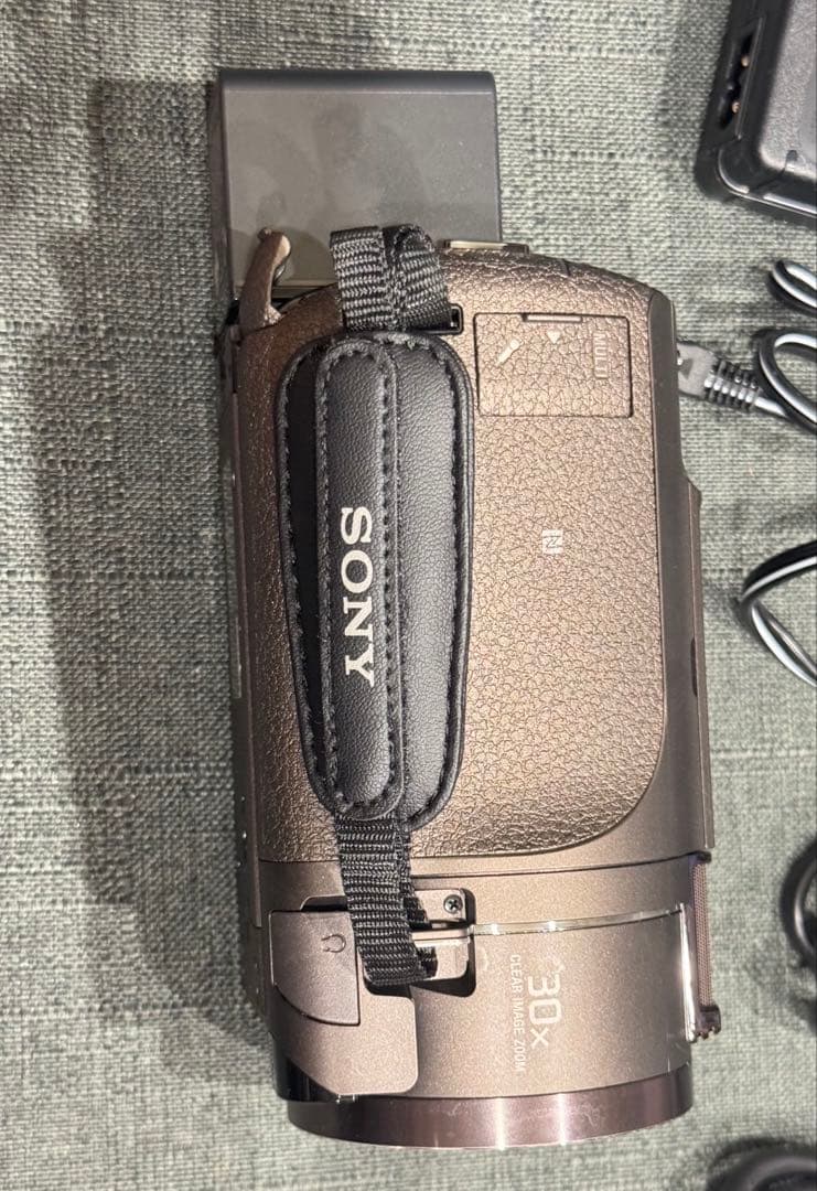 【美品】SONY 4Kビデオカメラ FDR-AX45（ブラウン）