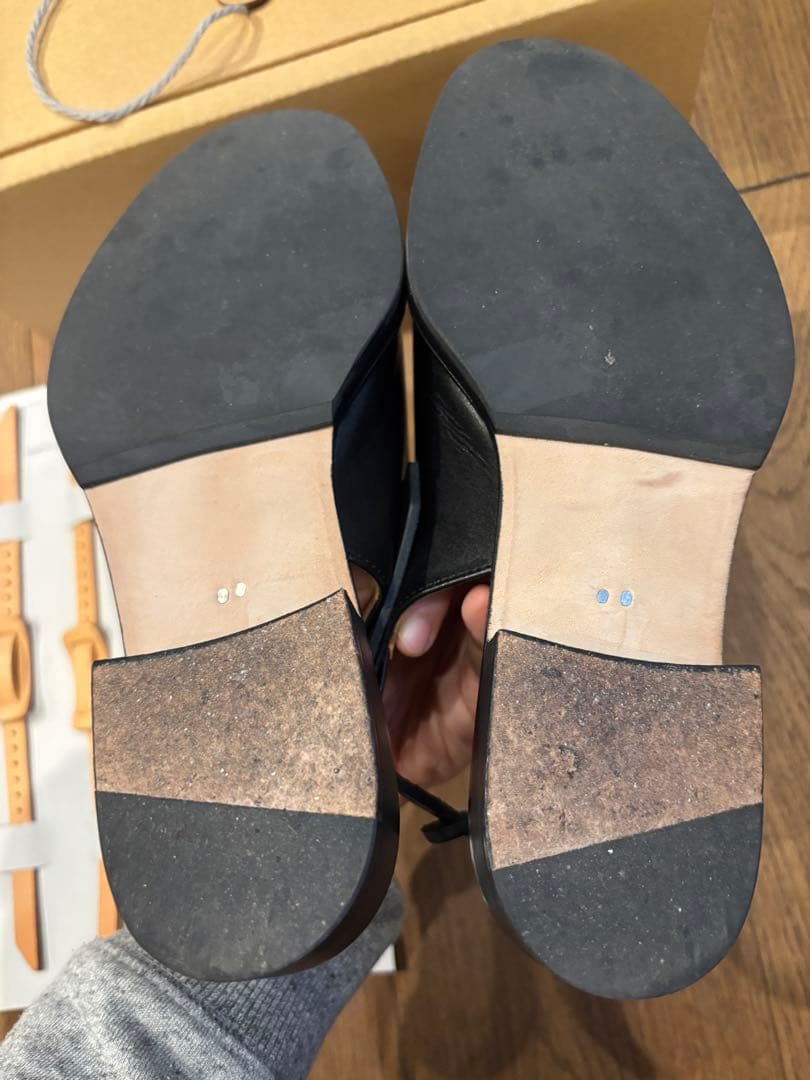 Hender Scheme chameleon strap ブラック