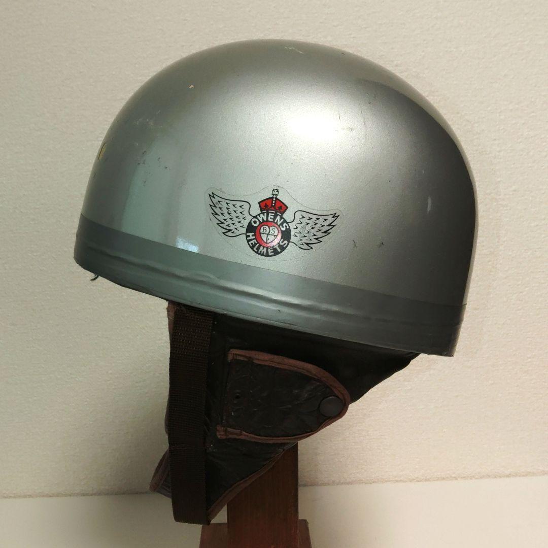【OWENS オーエン】ヴィンテージ　ヘルメット　英国　ロッカーズ　ロカビリー