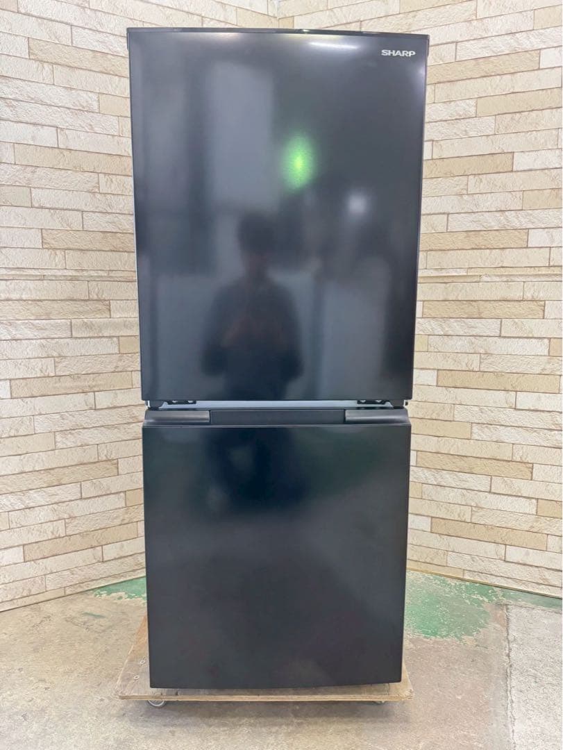 大阪送料無料★3か月保障付き★冷蔵庫★シャープ★SJ-15E3-B★IR-599