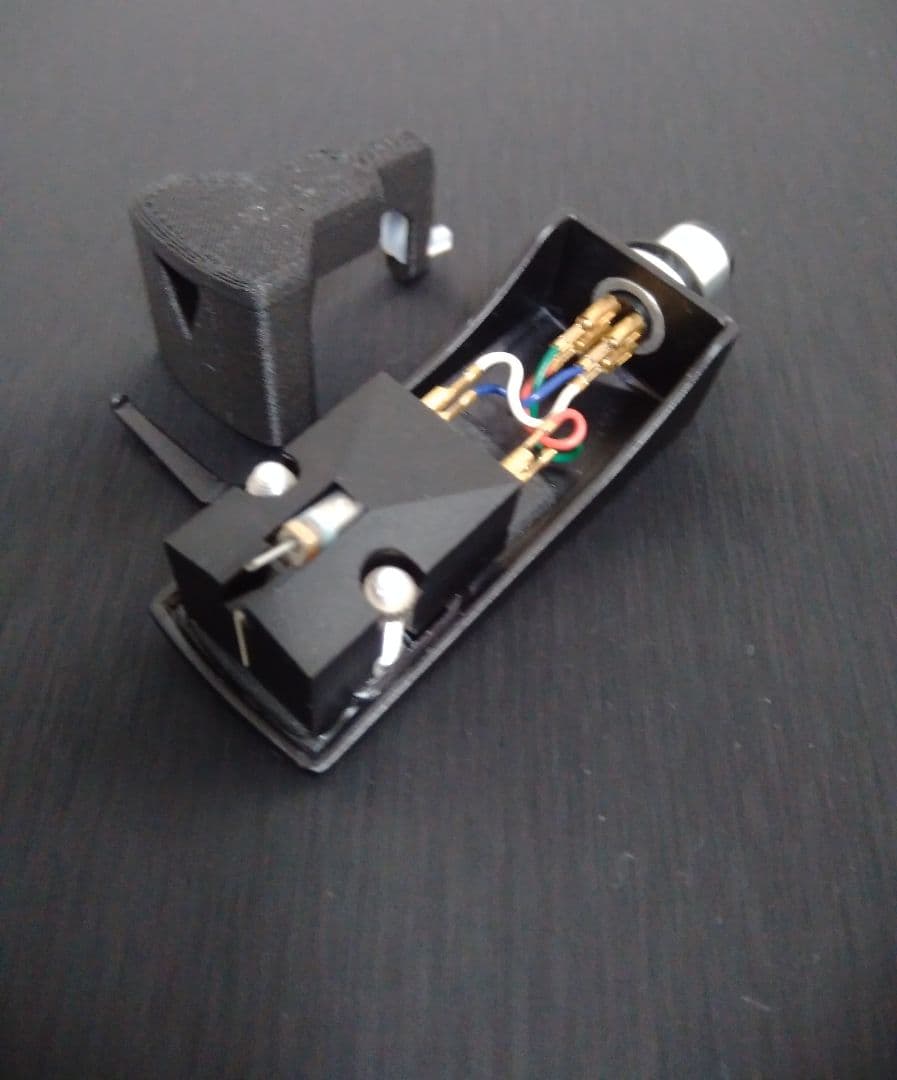 デノン MCカートリッジ DL-103 ヘッドシェルPCL-4 音質良好美品