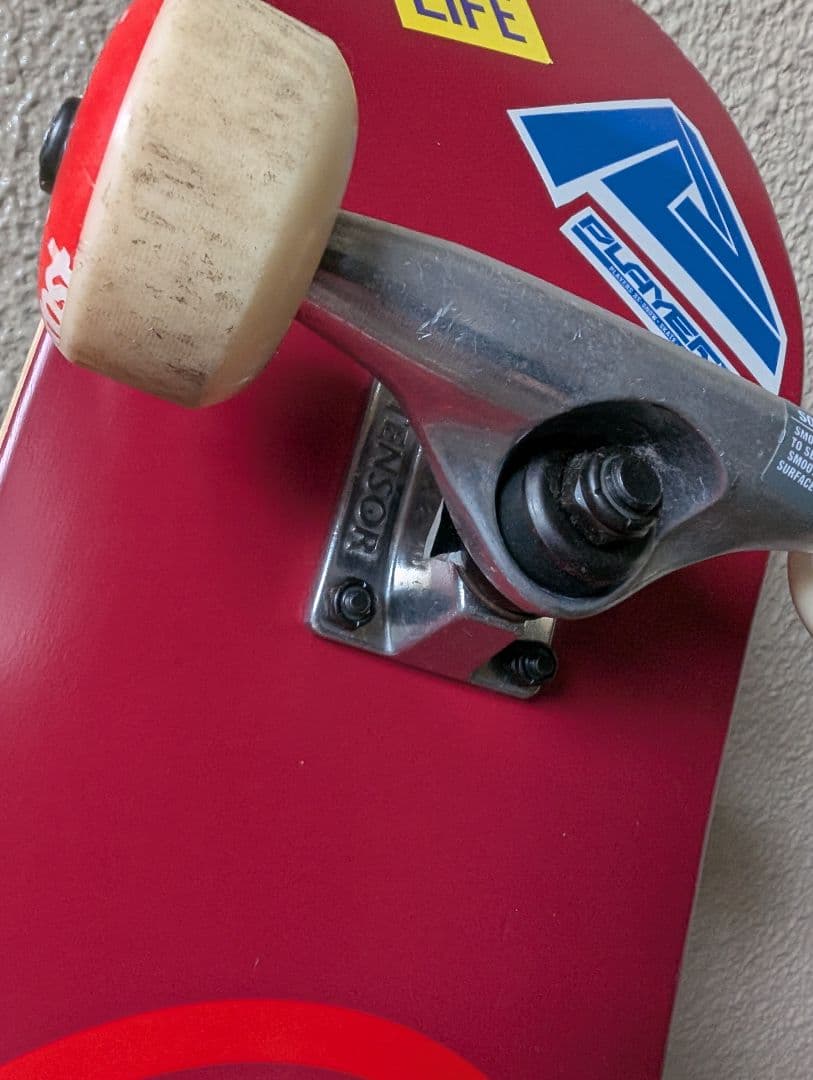 Almost スケートボード コンプリート レッド