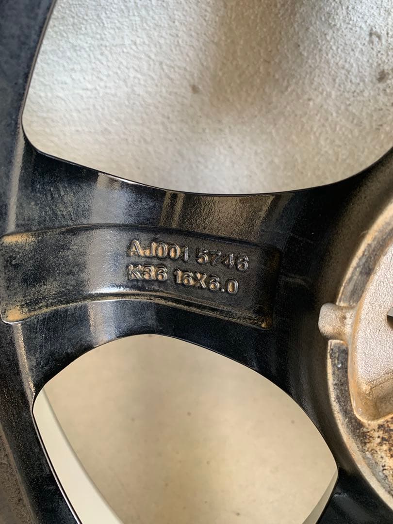 ステルスレーシング　k36 16インチ　6j 45 100 4h