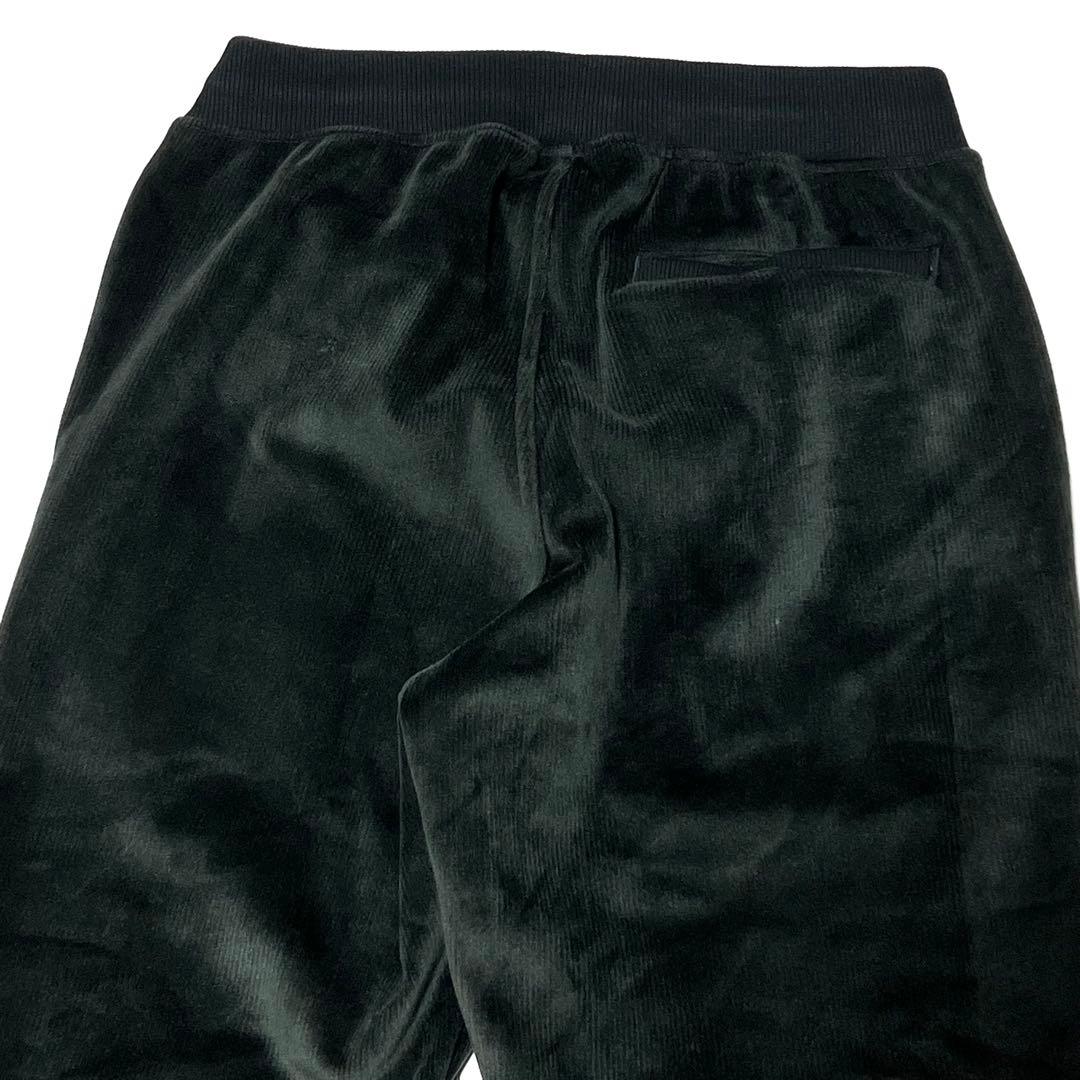 adidas タイショーンTYSHAWN ベロアジャージセットアップ ブラック