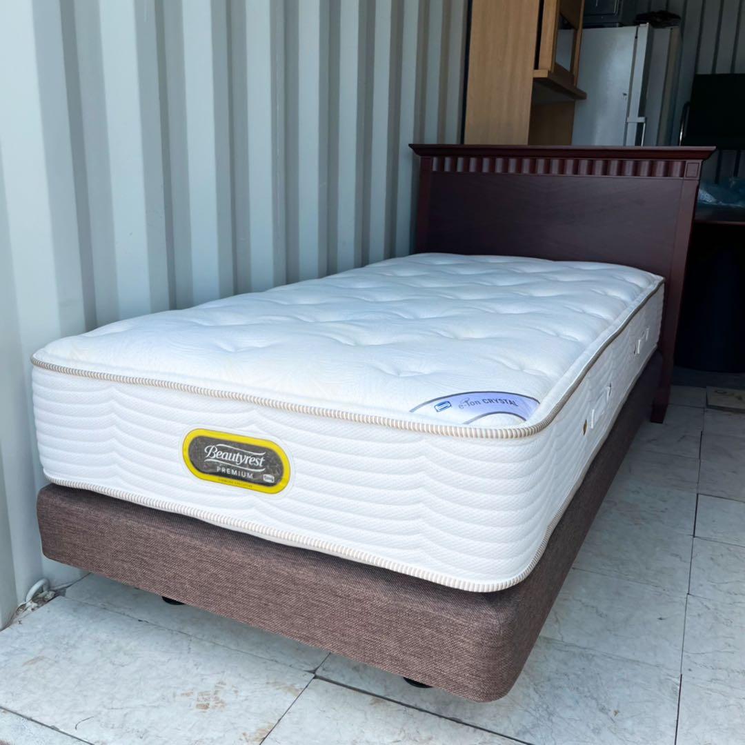 取付無料！シモンズ エグゼクティブeイオン シングルマットレス&ベッドフレーム✨