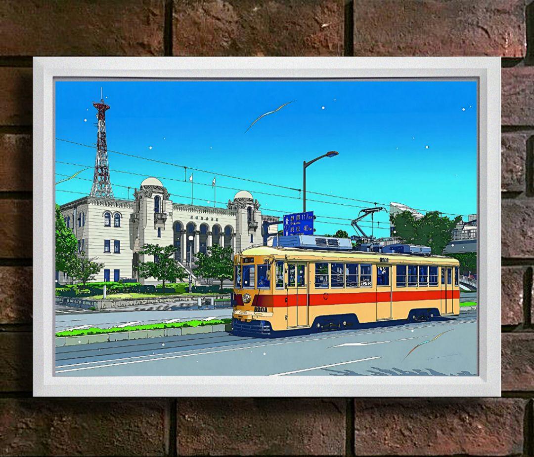 鈴木英人・豊橋・終わりなき日々【A4サイズ写真ポスターフレーム付き全４点セット】