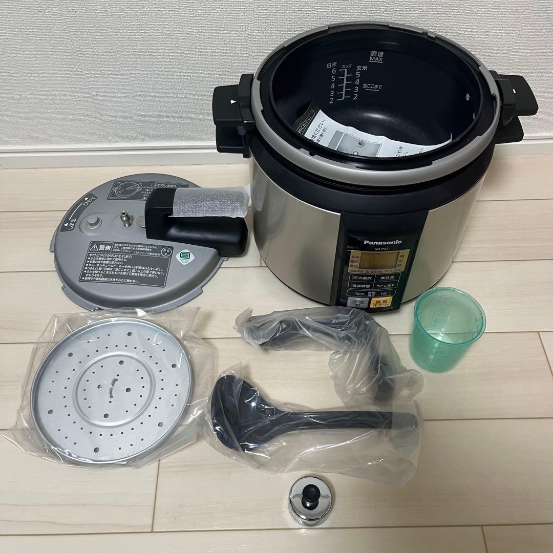 パナソニック マイコン電気圧力鍋 SR-P37-N