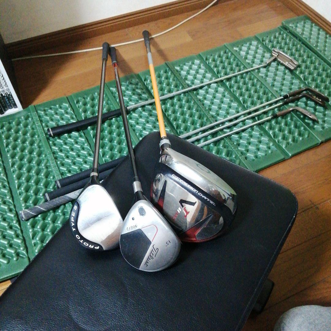 ゴルフクラブ左セット