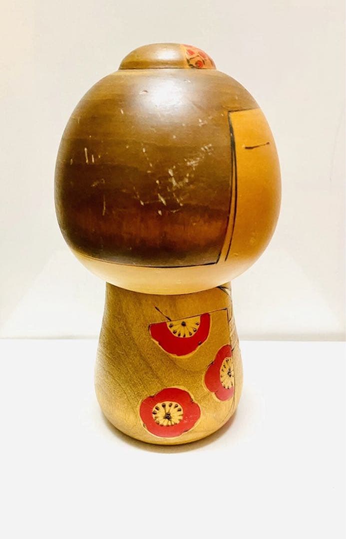 中古　こけし　人形　日本　木製　東亜　コレクション　アンティーク　美術品 Q