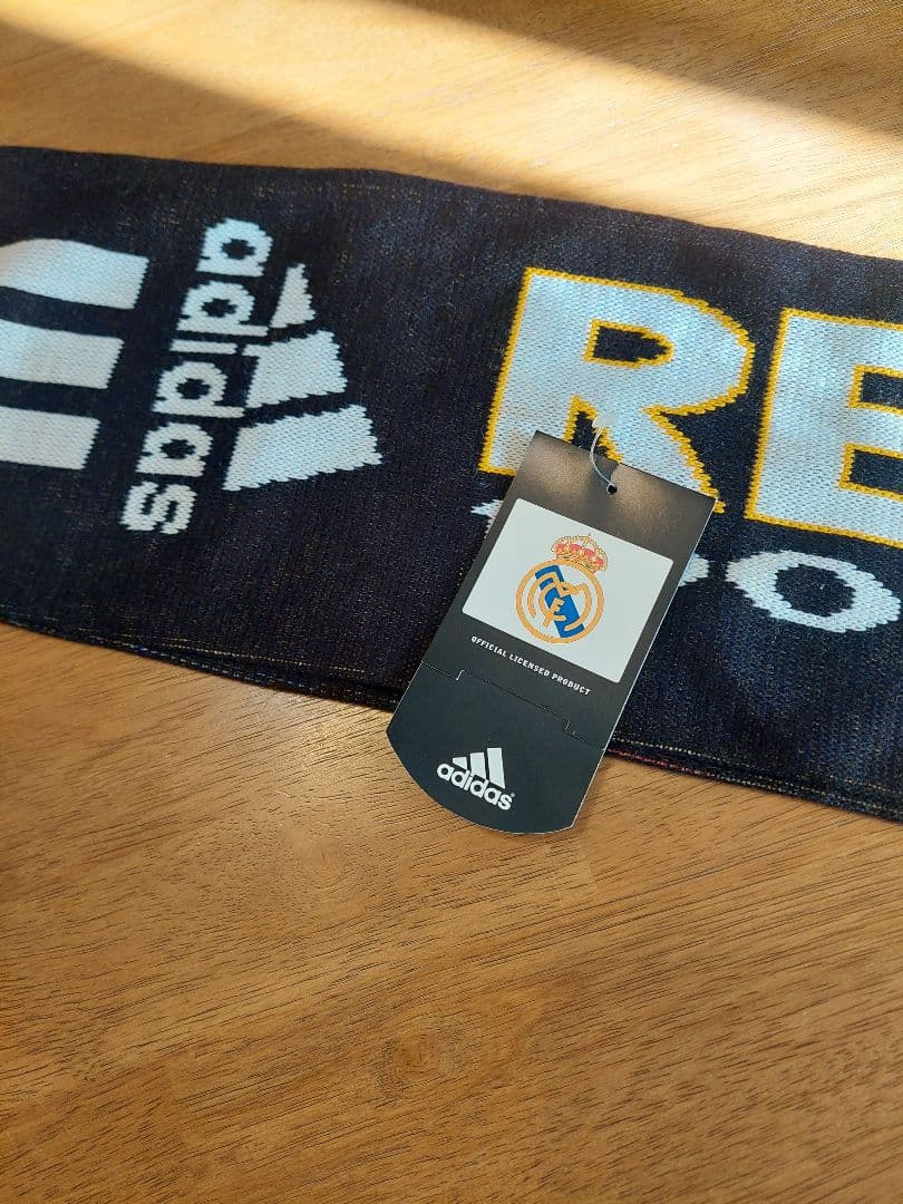 レアル・マドリード100周年記念 マフラー adidas 正規品