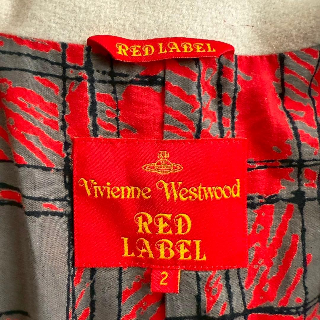 ヴィヴィアンウエストウッド ウールコート オーブ アンゴラ ベージュ サイズ2