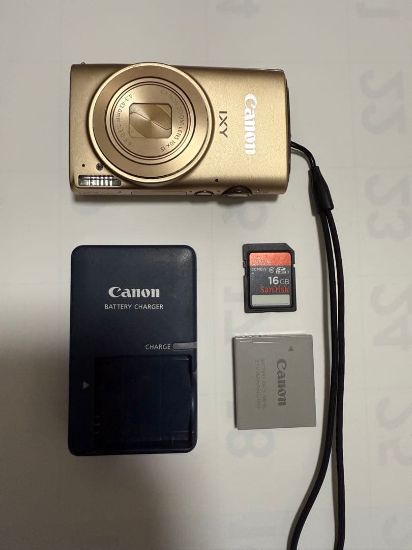 Canon IXY 620F ゴールド