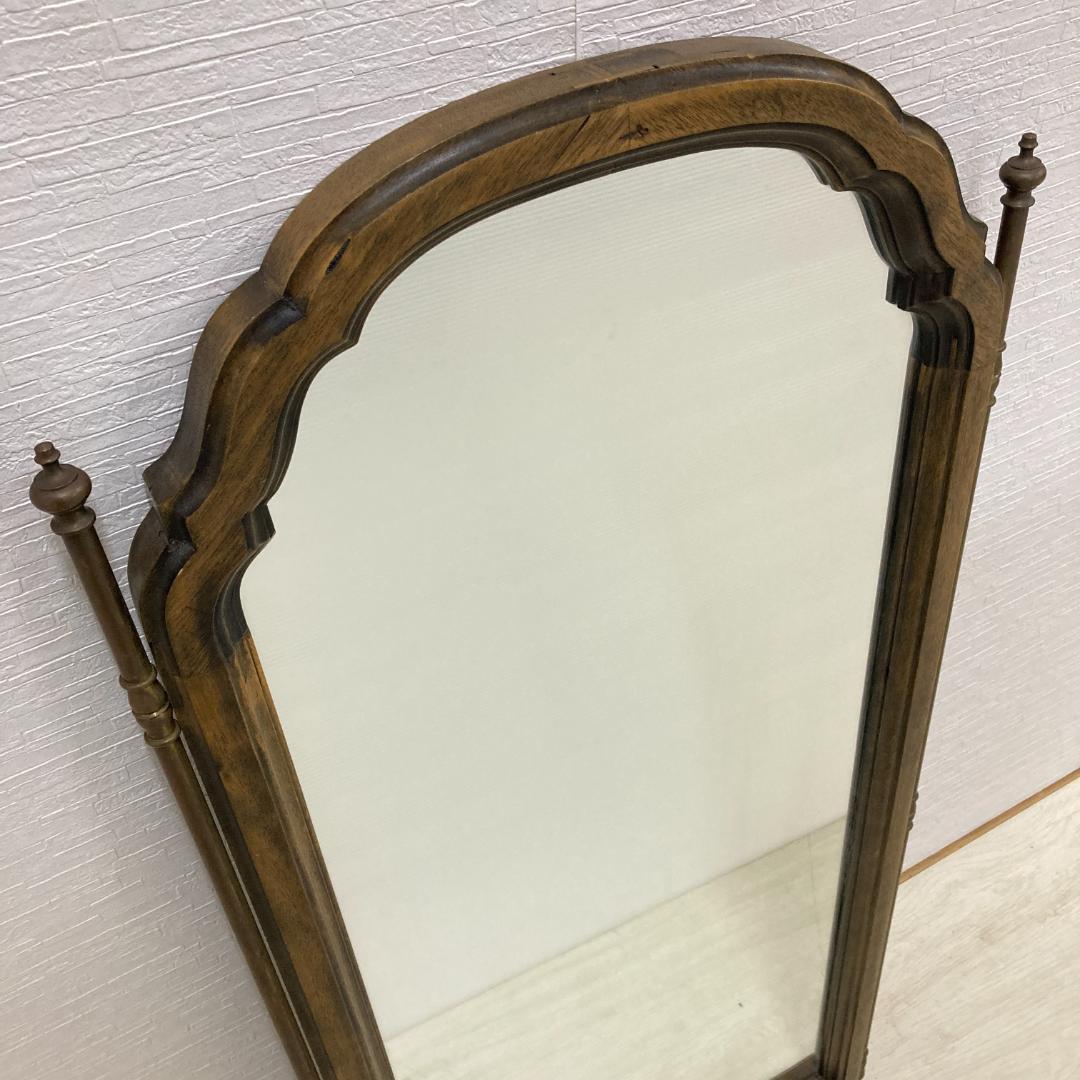 アンティーク調　クラシック　ウォールミラー　壁掛け　鏡