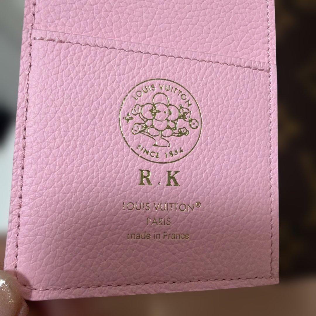 ルイヴィトン　LV ノートブックカバーMM・エミリー　コットンキャンディピンク