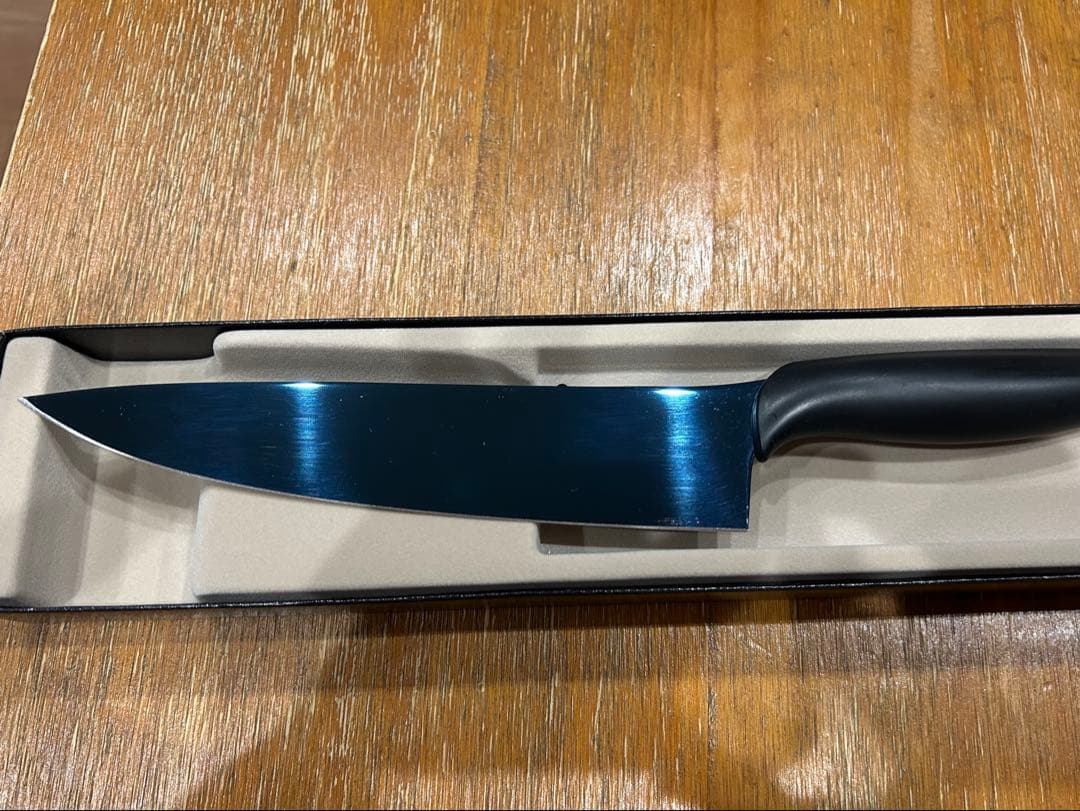 KASUMI Titanium 包丁セット ダイヤモンドシャープナー付き