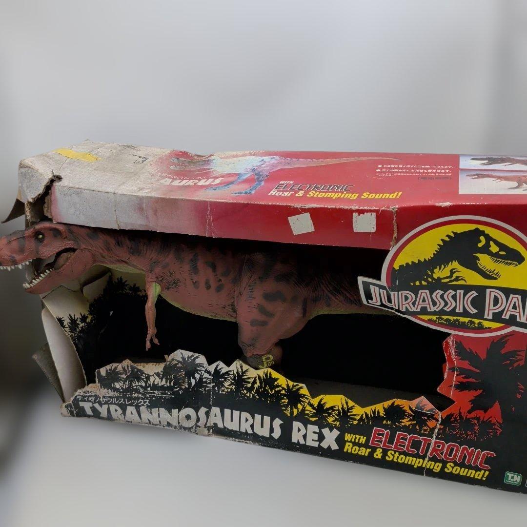 【箱付き】ジュラシックパーク アクションフィギュア ティラノサウルスレックス