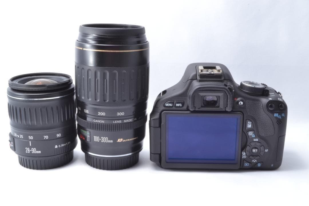 初期不良保証✨Canon EOS Kiss X5 標準レンズ＋超望遠レンズセット