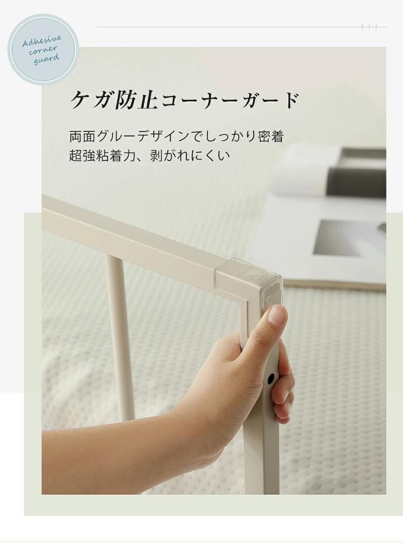 限定価格！ロフトベッド　シングル　高さ110cm　子供部屋に最適　WHITE