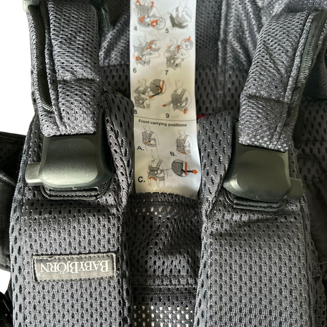【極美品】BABYBJORN ONE KAI AIR メッシュ アンスラサイト