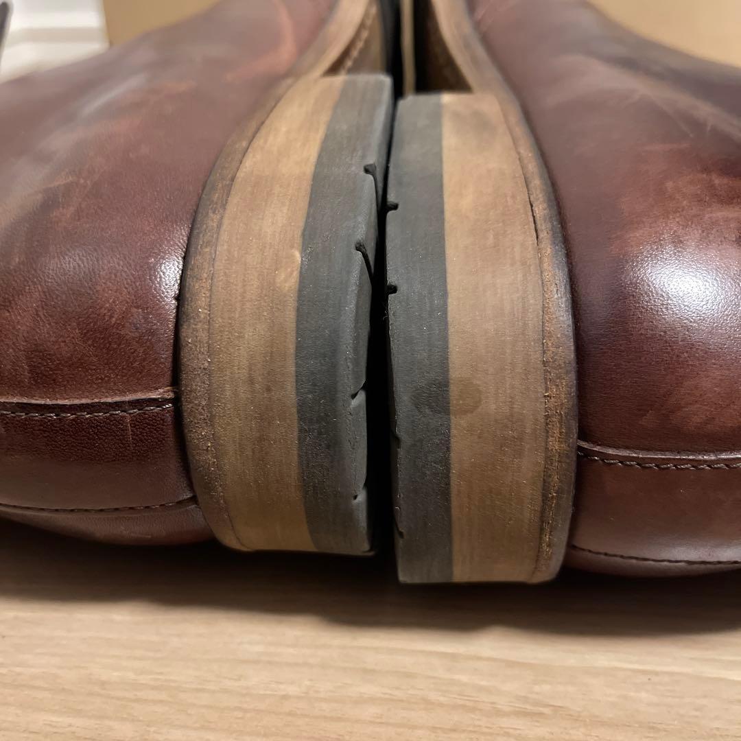 良品 RODD&GUNN チャッカブーツ 本革 高級品質 ブラウン 46