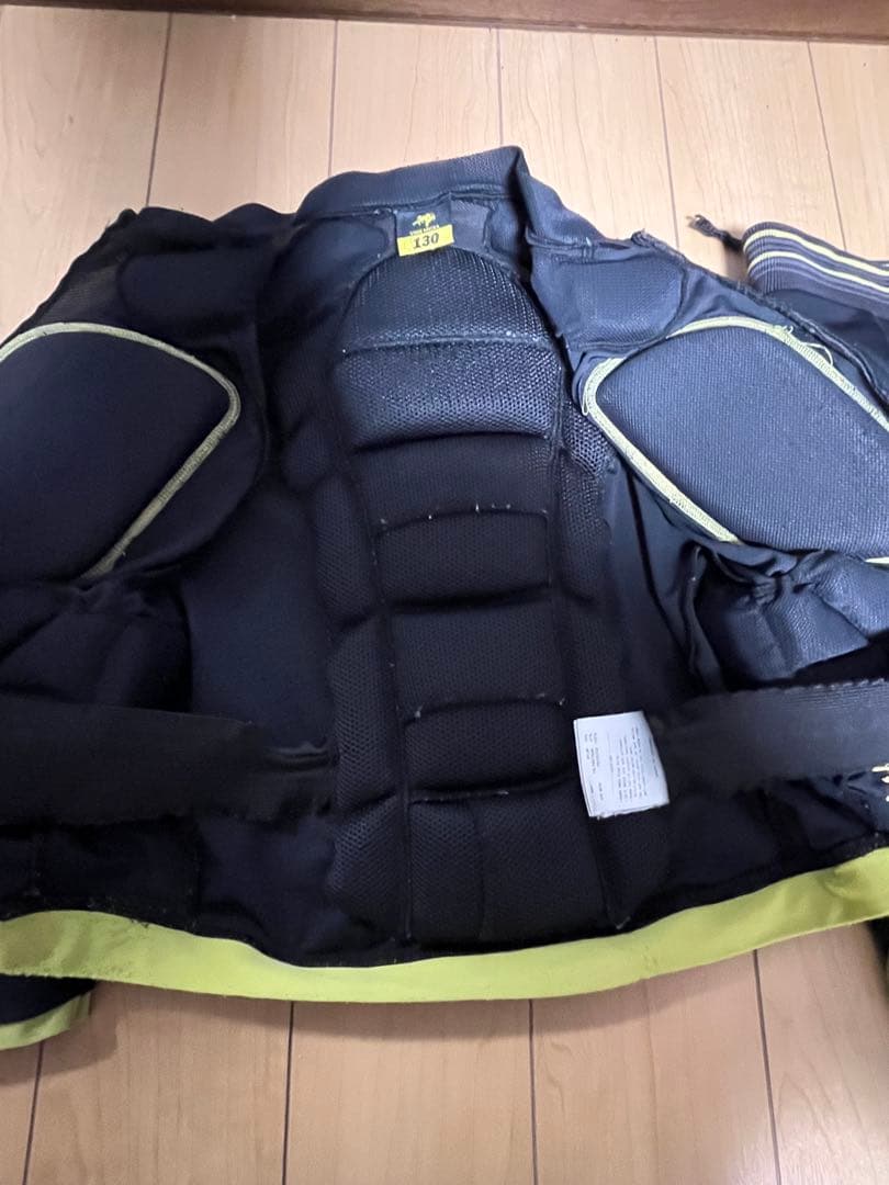 鎧武者 キッズ プロテクター 110~130cm 上下セット 定価48,000円