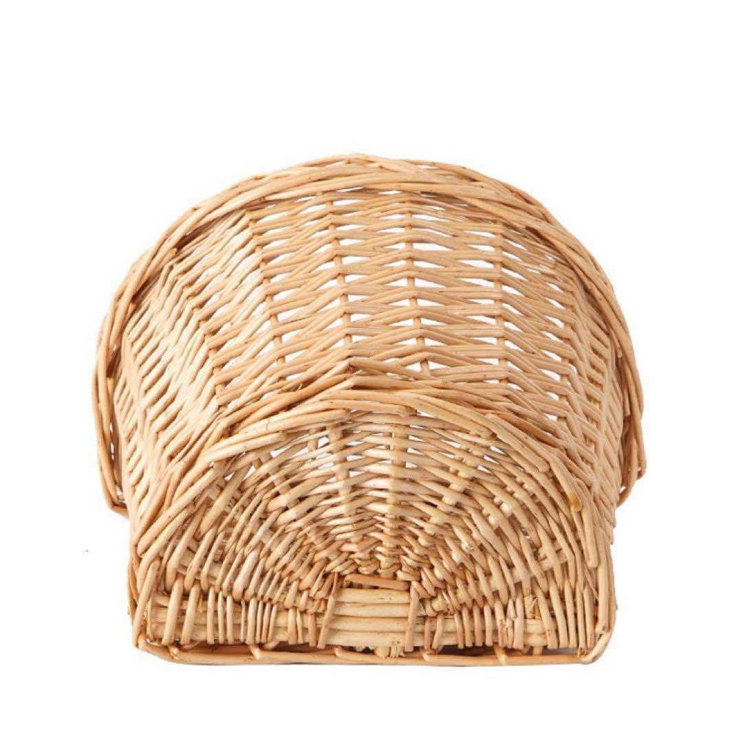 EIRONA キッズ 自転車 ウィッカー バスケット ブラウン