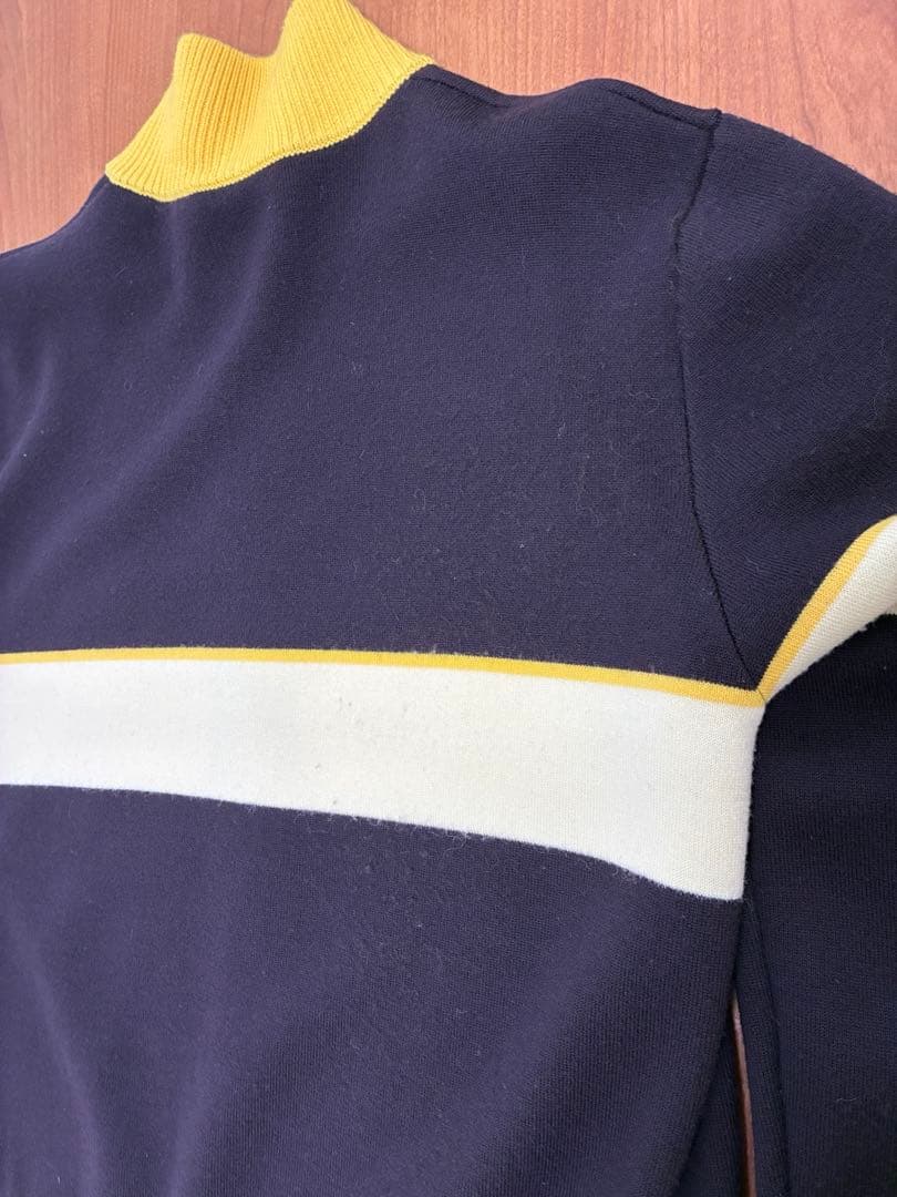 ウェールズボナー　ニットトラックジャケット