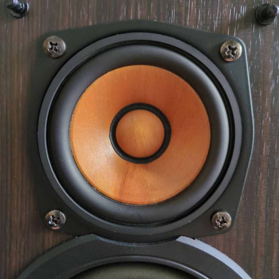 ウッドコーンスピーカー+ウーファー　改造　【中古】