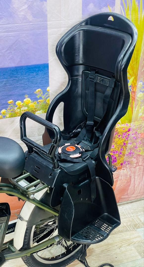 人気モデル！パスバビー12AH⭐️ヤマハ子供乗せ電動アシスト自転車Y3418