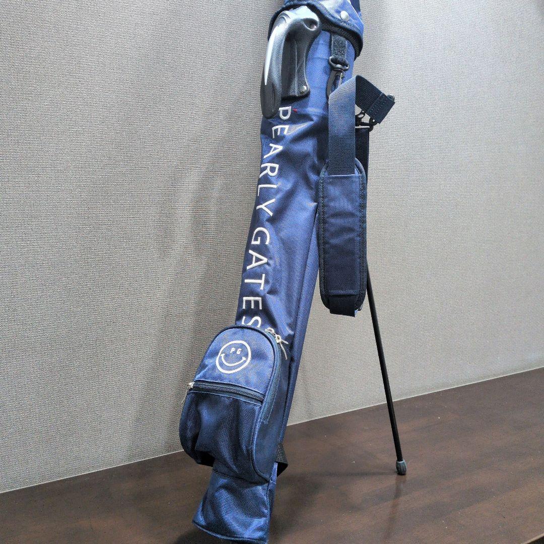 PEARLY GATES スタンドゴルフバッグ ★ネイビー★ 美品★