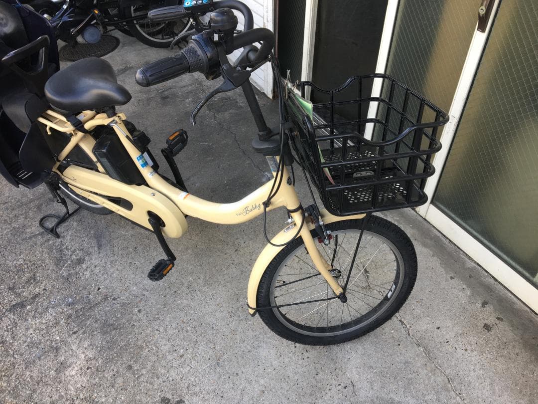 地域限定送料無料　パスバビーアン　子供乗せ　15,4AH　神戸市　電動自転車