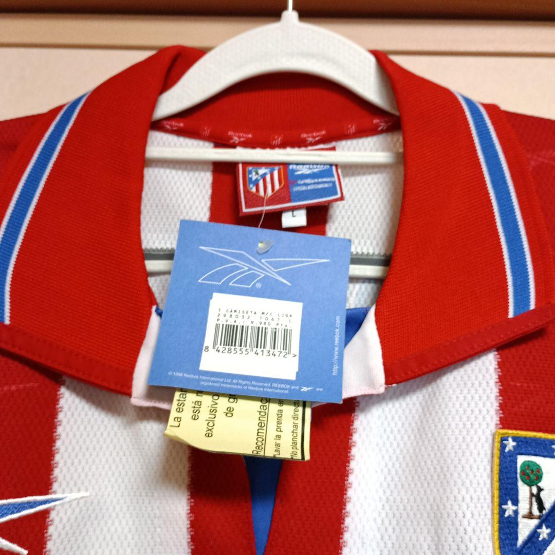 デット品　アトレティコ・マドリード　98－99　ユニフォーム　ハッセルバインク