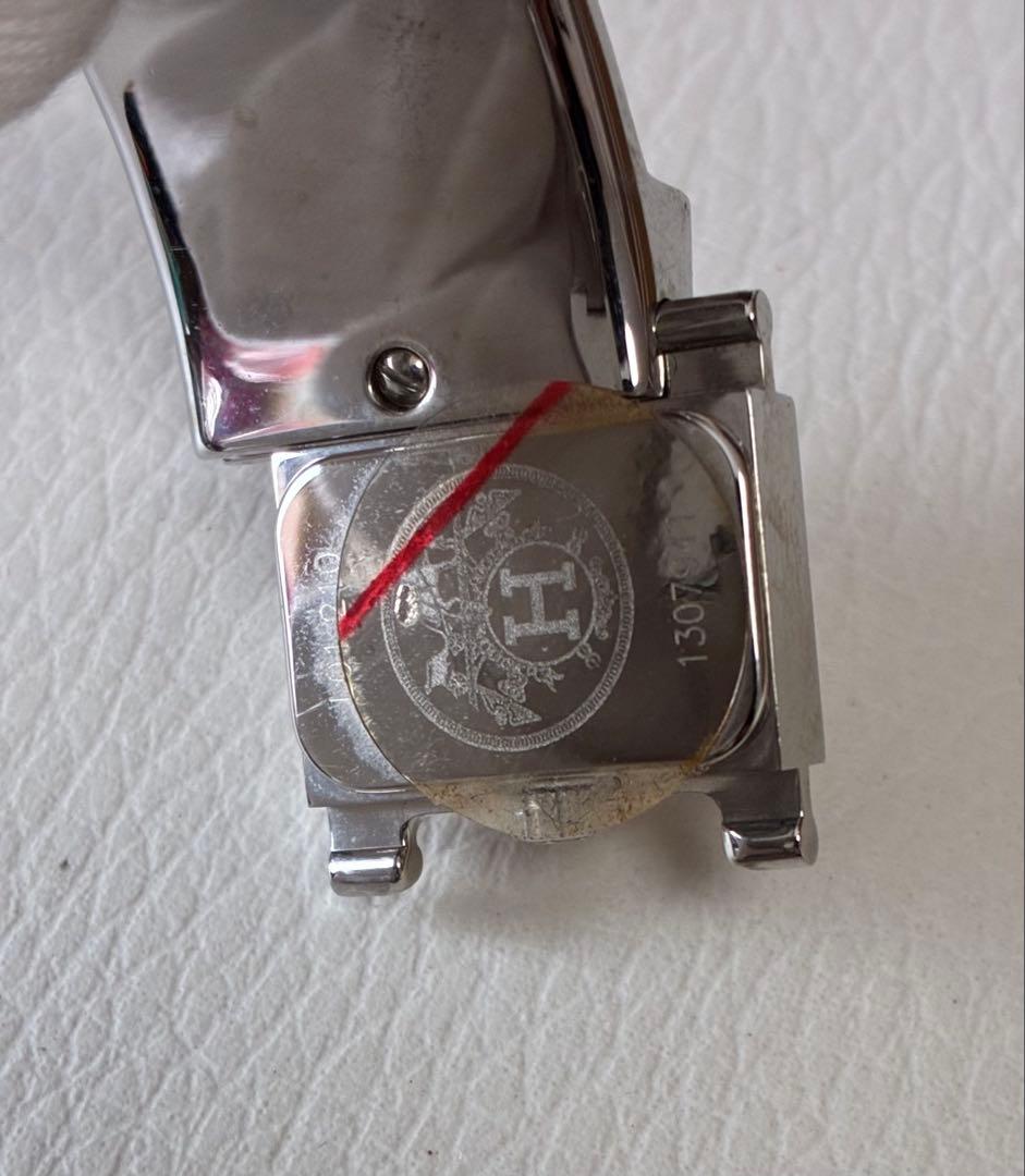 HERMESスクエアフェイス ロケ　時計 101710 H