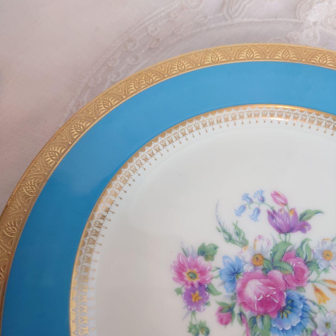 リモージュ　アレンフェルト　アンティーク　皿　プレート　飾皿