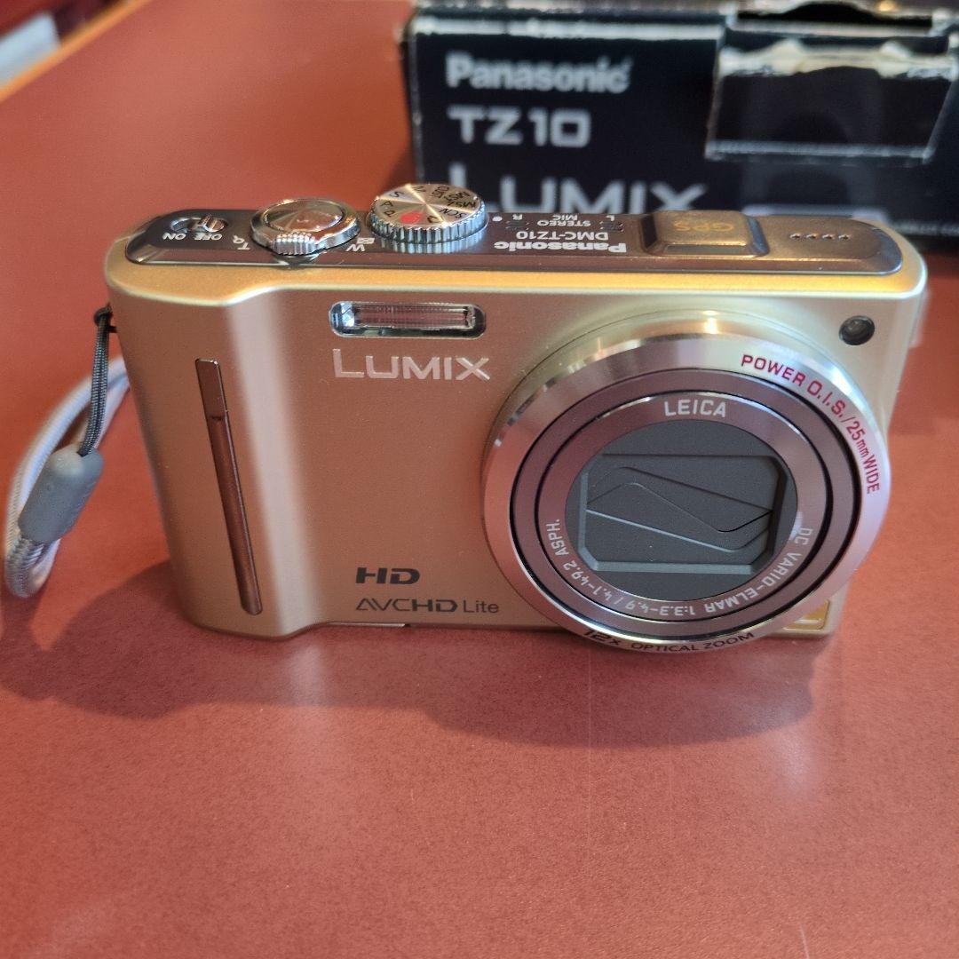 美品！Panasonic LUMIX TZ10 ゴールド