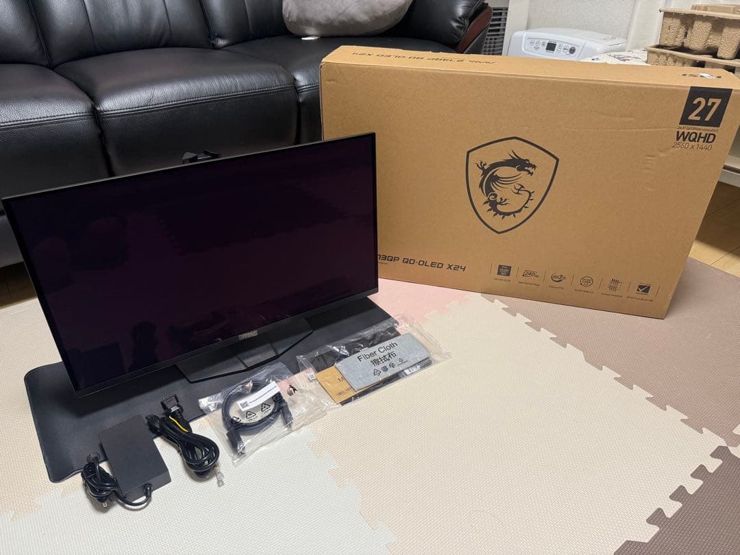 ゲーミングモニター 有機EL QD-OLED 26.5インチモニター