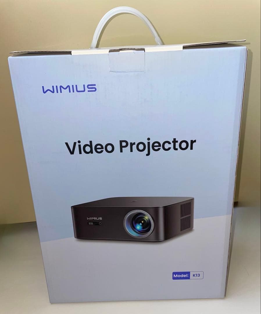 WIMIUS K13 プロジェクター 公式Google TV搭載 HDMI