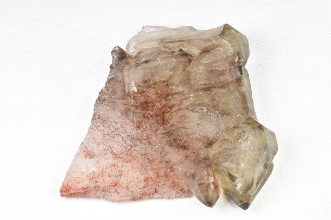 インド タミル・ナードゥ カルール産 ピンクファイヤークォーツ ジャガレータイプ