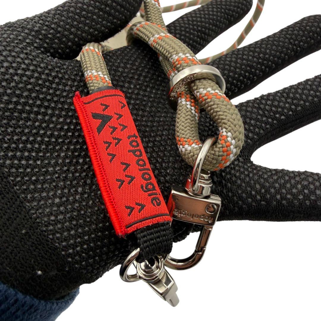 【極美品】topologieボトルサコッシュ カーキ ストラップセット