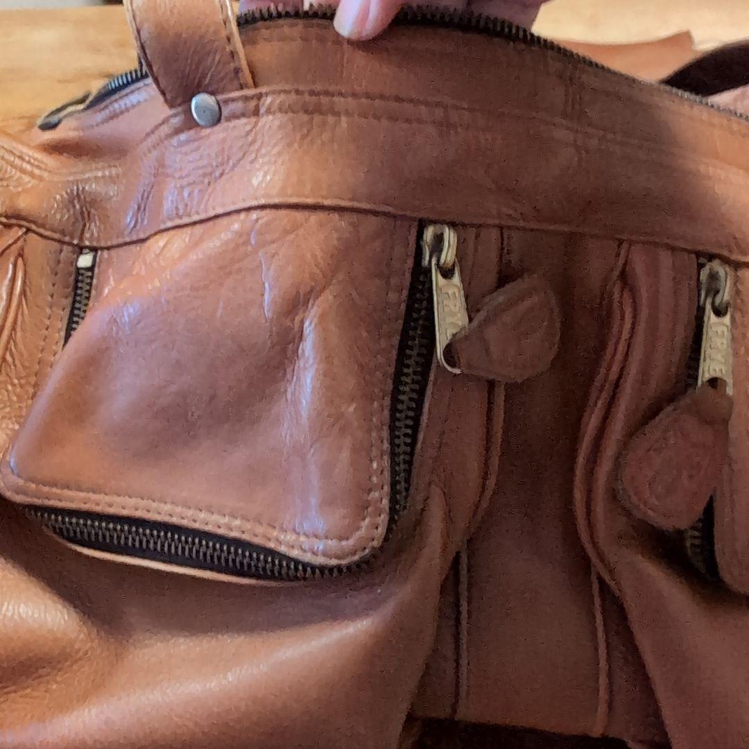 FRYE ボストンバッグ ブラウン