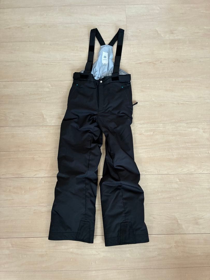 デサント　ジュニアスキーウェア 上下セット　赤/黒 フード付き160