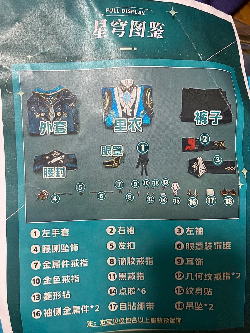 モモ崩壊スターレイル アナイクス 衣装