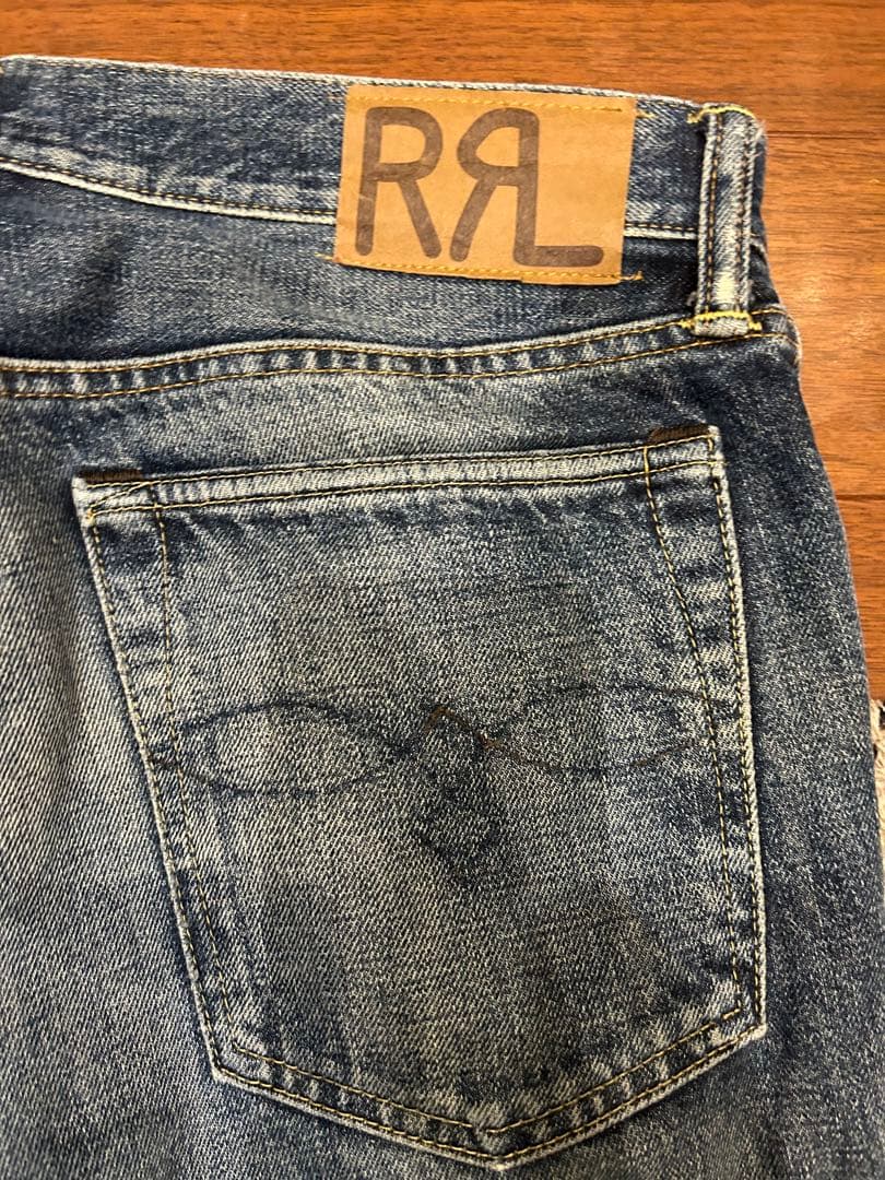 RRL ダブルアールエル デニム 31×30 14oz 米国製デニム　色落ち良好