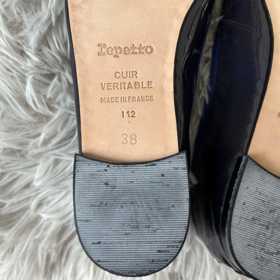 【美品】repetto Cendrillon バレエシューズ パープル 38