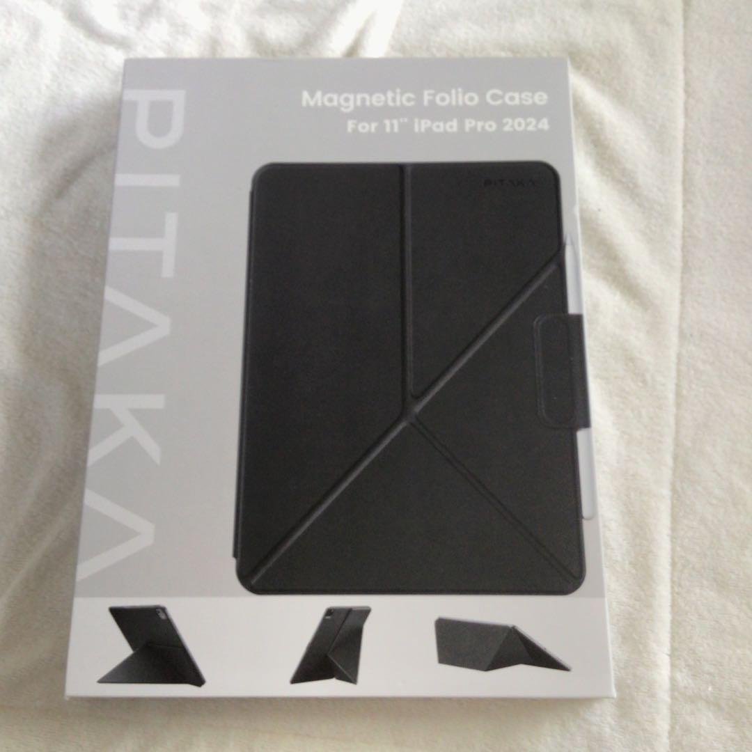 iPad Pro 11インチ ケース 2024専用 第5世代 横置 縦置 黒