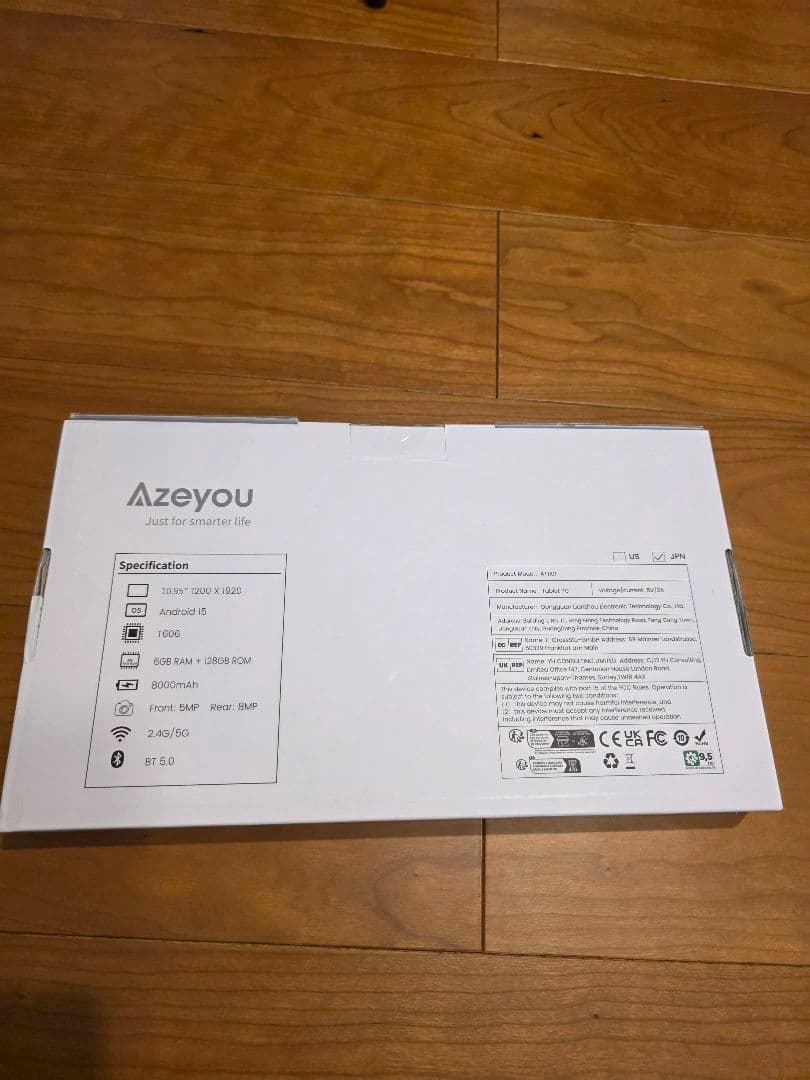 Android15 タブレット11インチ　Wi-Fi対応 18GB+128GB