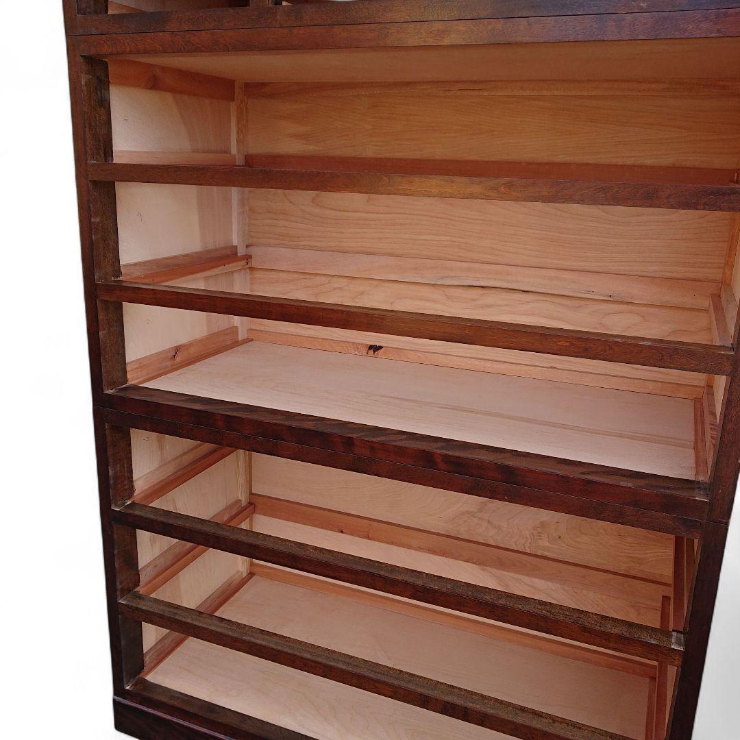 引取限定 松本民芸家具　7段9杯チェスト ミズメ桜 無垢材 3分割 整理箪笥