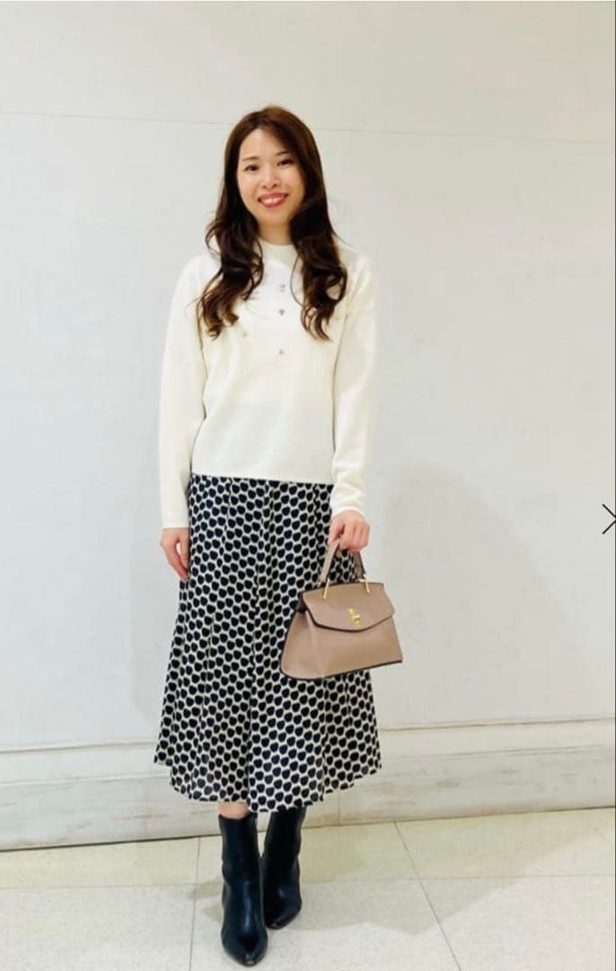 アナイ2025 2026現行品◇シュリンク革トップハンドルバッグ ♢新品未使用