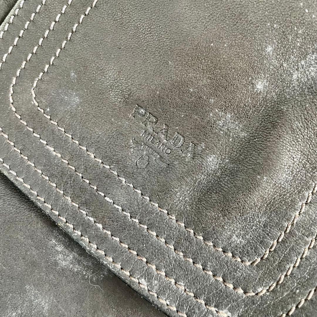 PRADA archive ウエストバッグ ロゴ型押し