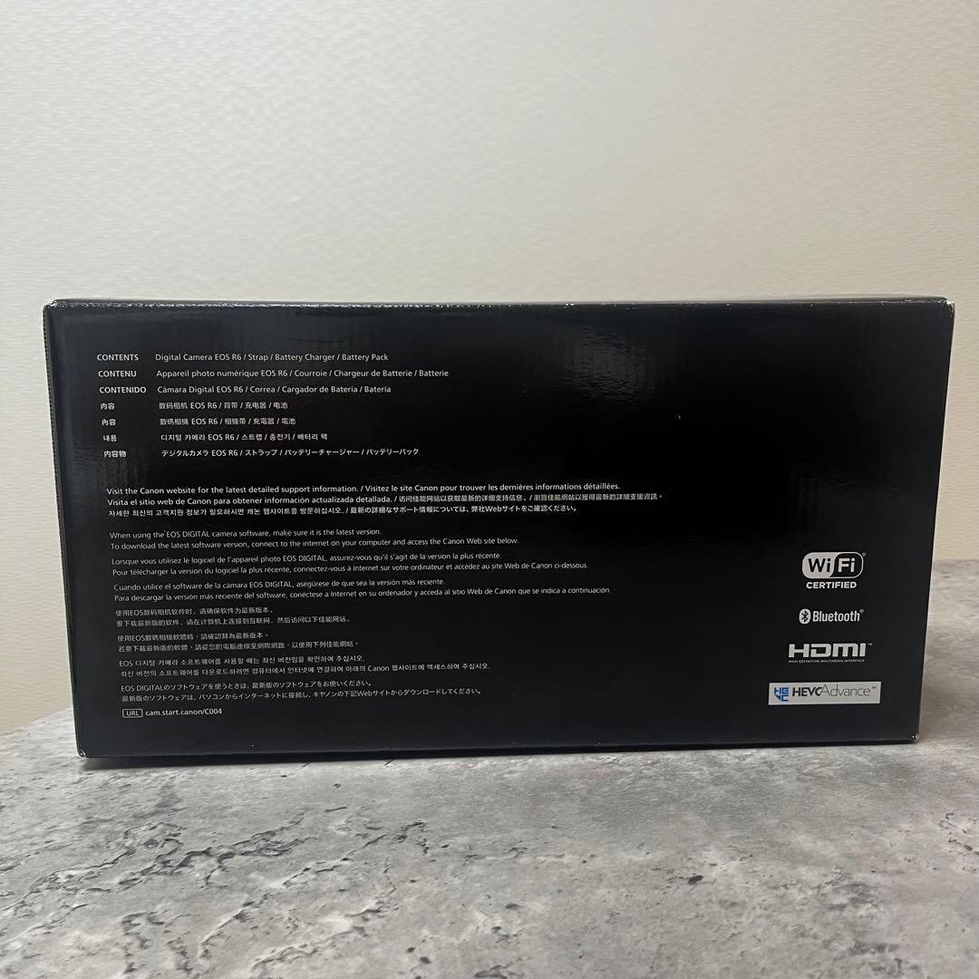 【美品】Canon EOS R6 ボディ